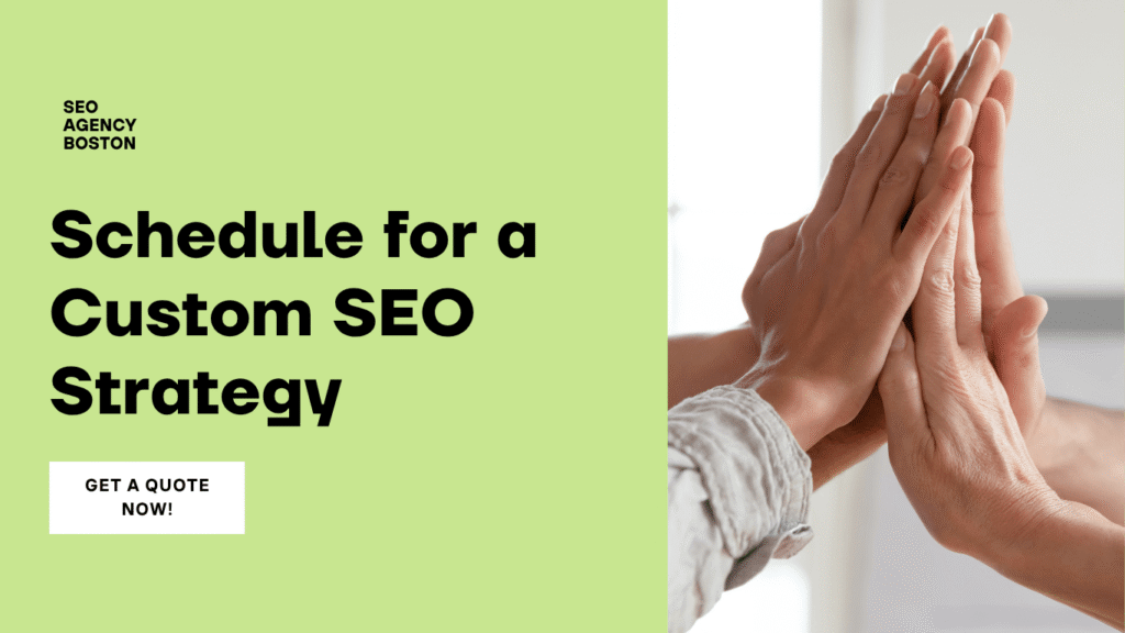 Schedule for a Custom SEO Strategy